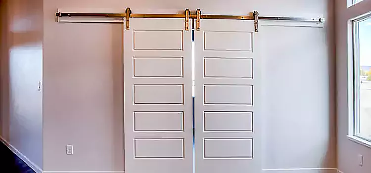 Glass Barn Door with Installation Hardware Kit East Palo Alto